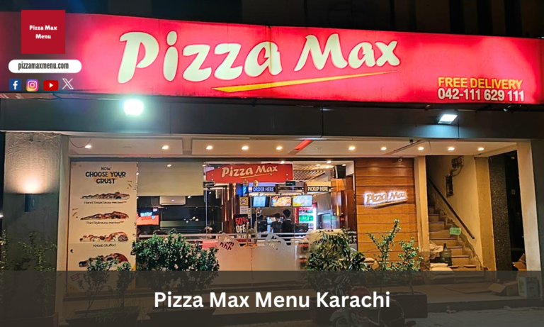 Pizza Max Menu Karachi